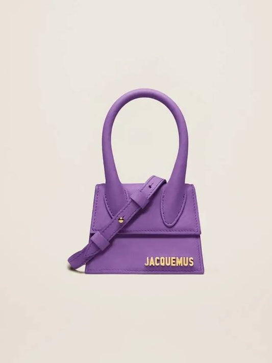Le Chiquito Signature Mini Bag Purple - JACQUEMUS - BALAAN 2