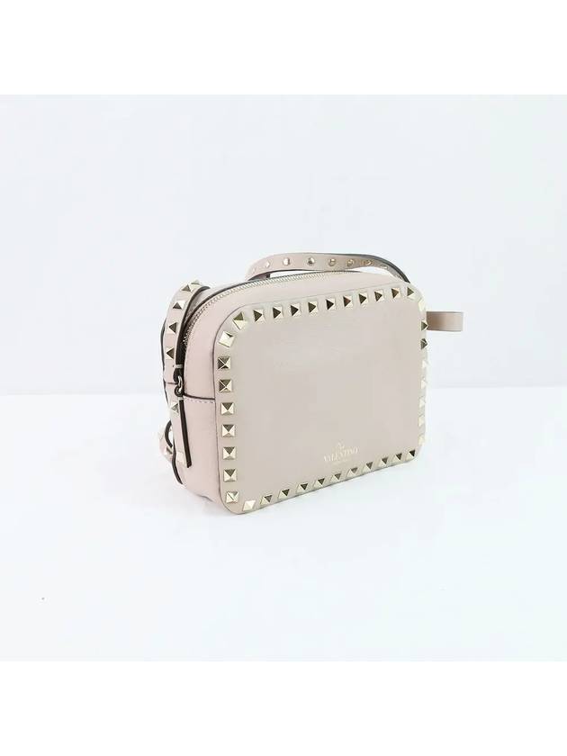 Valentino shoulder bag Rockstud leather camera WW2B0809 P45 - RED VALENTINO - BALAAN 3