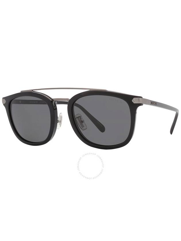 Coach Grey Square Men's Sunglasses HC8382 500287 53 - COACH - BALAAN 3