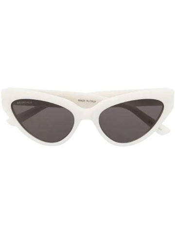 Eyewear Cat Eye Sunglasses White - BALENCIAGA - BALAAN 1