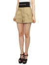 Safari Shorts in Cotton Tailoring Beige - ALEXANDER WANG - BALAAN 3