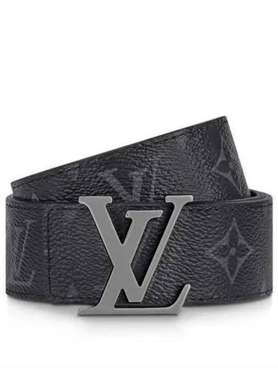 LV Initiales Reversible Monogram Leather Belt Black - LOUIS VUITTON - BALAAN 2