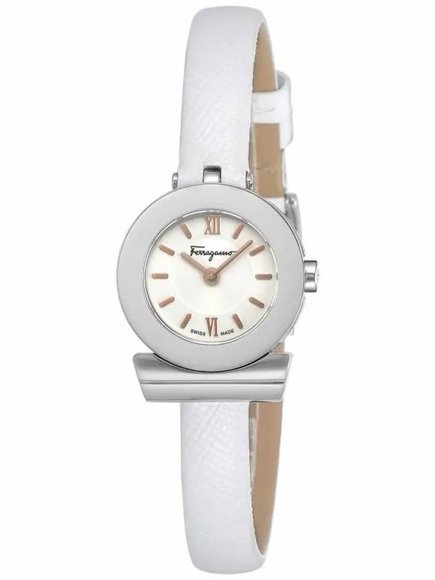 Ferragamo SF4301820 Gancini Women s Leather Quartz 22 5mm - SALVATORE FERRAGAMO - BALAAN 4