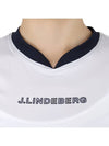 Meja Logo Short Sleeve T-Shirt White - J.LINDEBERG - BALAAN 7