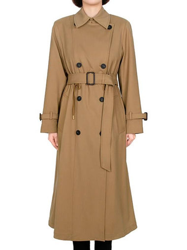 Camel Patuo Trench Coat FATUO 002 00420 - MAX MARA - BALAAN 1