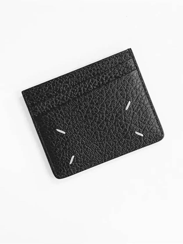 Four Stitch Card Wallet Black - MAISON MARGIELA - BALAAN 4