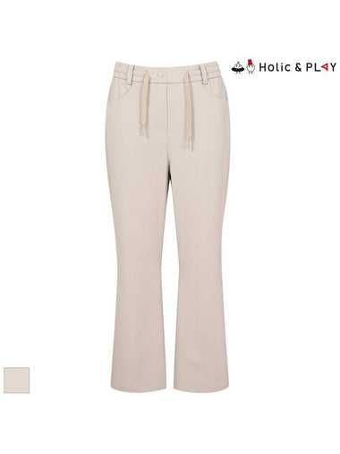 string decorated obi bootcut pantsHE2WPT005 - HOLIC&PLAY - BALAAN 1