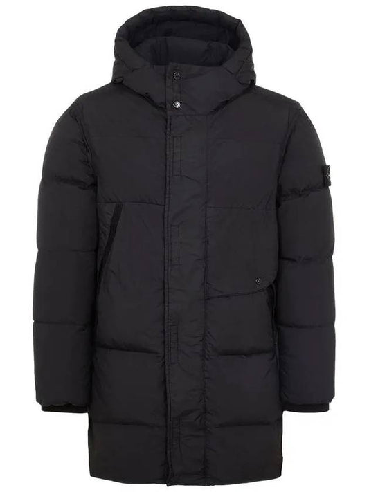 Wappen Patch Crinkle Labs Padding Black - STONE ISLAND - BALAAN 2