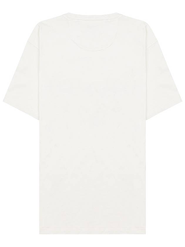 Logo Print Cotton Short Sleeve T-Shirt White - BARBOUR - BALAAN 3