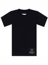 Men's Icon Print Short Sleeve T-Shirt Black - MAISON MARGIELA - BALAAN 2