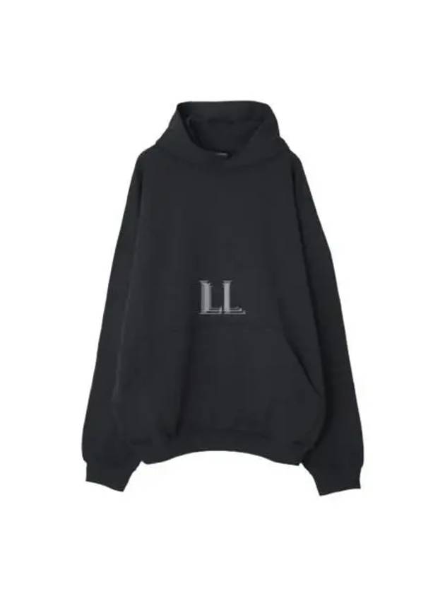 BB Paris Strass Large Fit Hoodie Black - BALENCIAGA - BALAAN 2