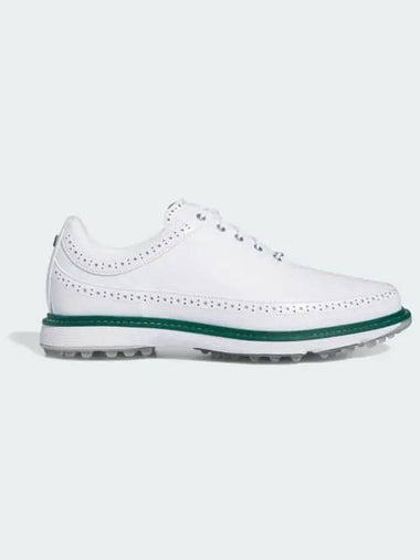 Modern Classic 80 Spikeless Golf Cloud White Silver Metallic Collegiate Green Shoes IE3526 692746 - ADIDAS - BALAAN 1