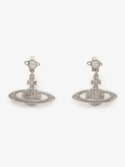 Mini Bas Relief Drop Earrings Silver - VIVIENNE WESTWOOD - BALAAN 2