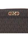 Parker Large Logo Continental Long Wallet Brown - MICHAEL KORS - BALAAN 7