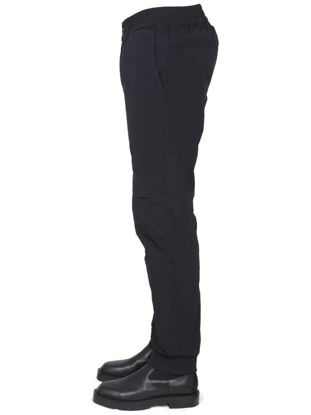 Waistband Elastic Straight Pants Black - TEN C - BALAAN 4