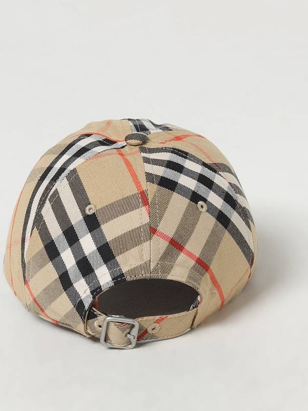 Vintage Check Base Ball Cap Beige - BURBERRY - BALAAN 4