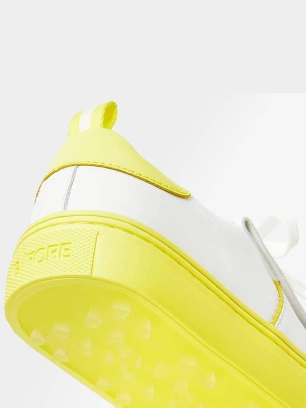 Contrast Accent Kiltie Durf Golf Spikeless Yellow White - G/FORE - BALAAN 7