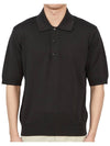 Veneta Cotton Polo Shirt Black - BOTTEGA VENETA - BALAAN 2