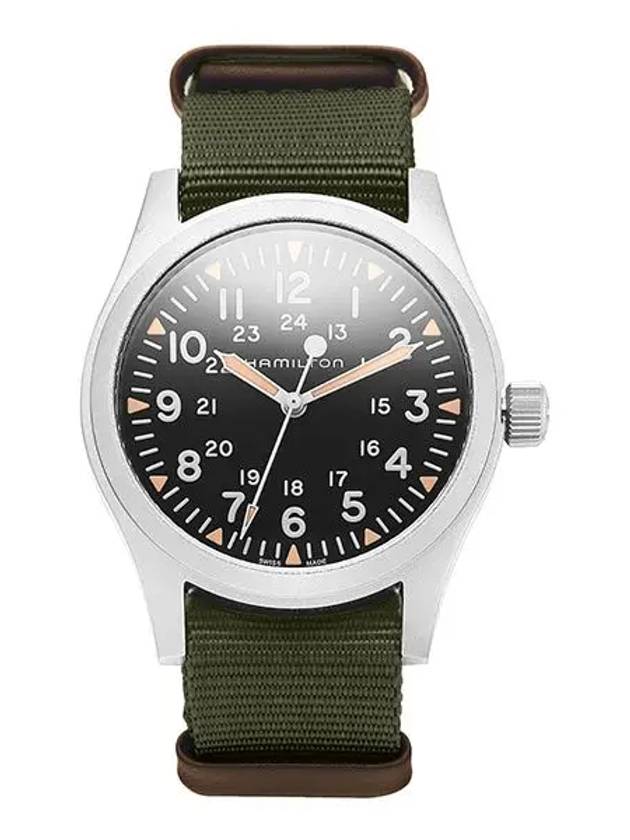 Khaki Field  Mechanical Watch Black - HAMILTON - BALAAN 1