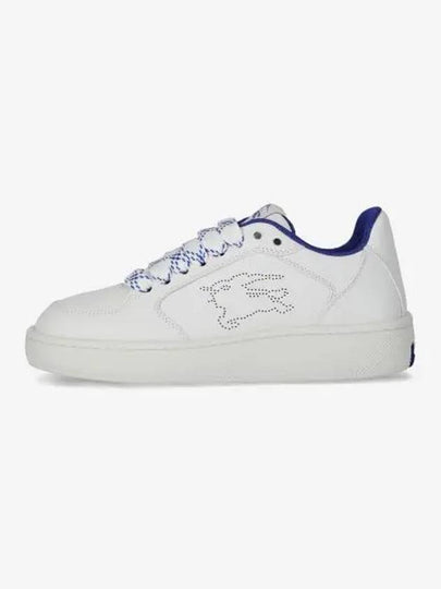 Stock Leather Low Top Sneakers White - BURBERRY - BALAAN 2