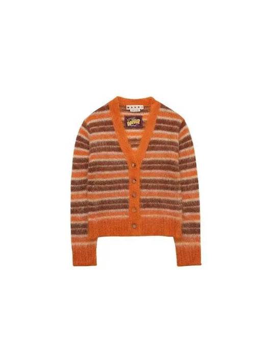 Mohair Women's Knit Cardigan CDMD0089Q4UFU107-RGM38 - MARNI - BALAAN.