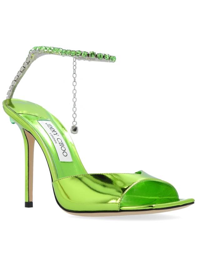 Jimmy Choo ‘Seda’ High Heels Sandals, Women's, Green - JIMMY CHOO - BALAAN 4