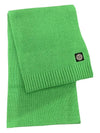 Kids Logo Patch Wool Cashmere Muffler Green 7916N02Z3 V0050 - STONE ISLAND - BALAAN 1