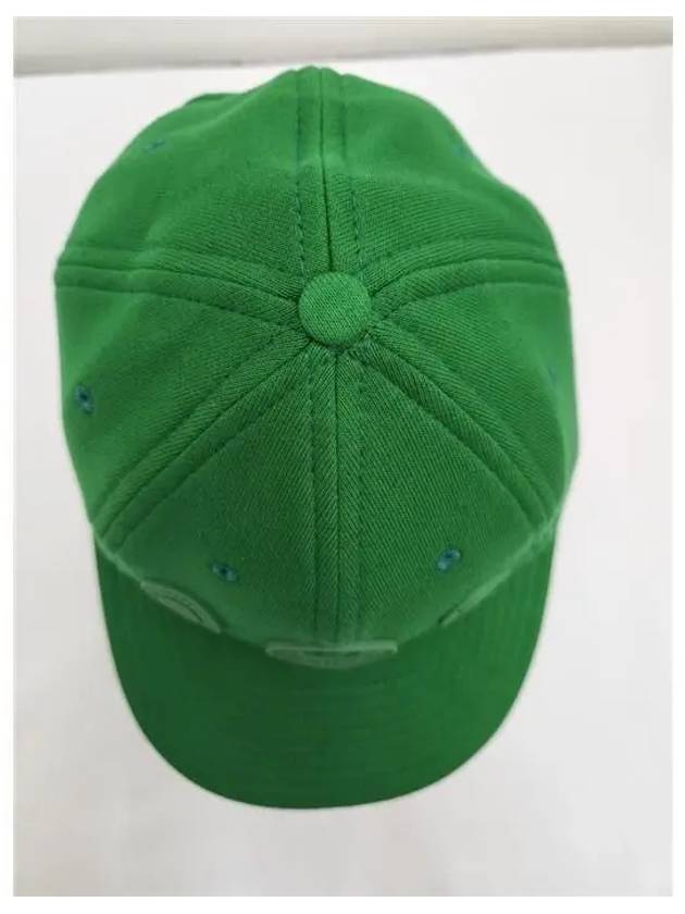 Cotton Ball Cap Green - BURBERRY - BALAAN.