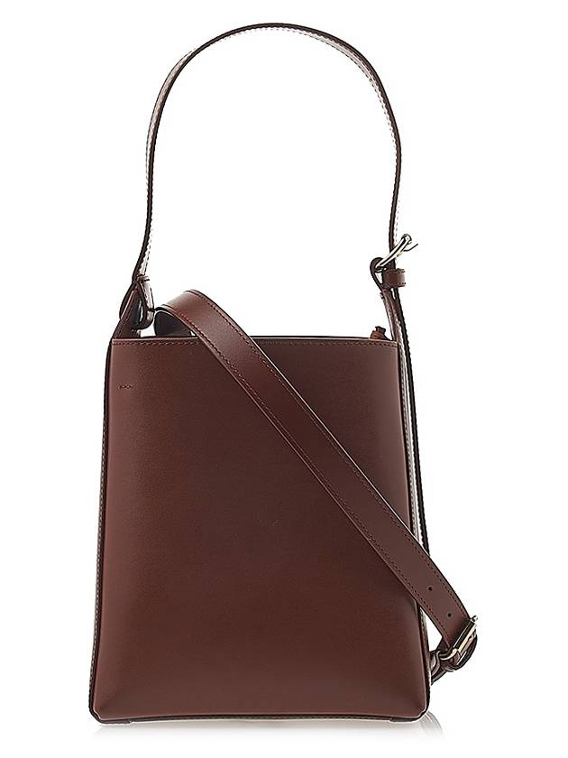 Virginie Leather Small Shoulder Bag Brown - A.P.C. - BALAAN 4