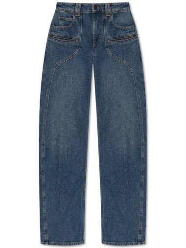 Isabel Marant Jeans Beryl, Women's, Blue - ISABEL MARANT - BALAAN 1