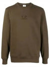 Men's Logo Light Fleece Sweatshirt Khaki - CP COMPANY - BALAAN 2