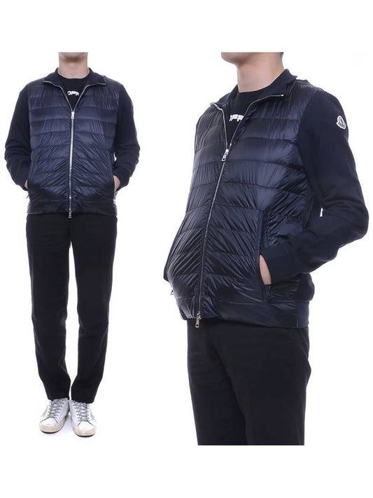 Men's Padded Mix Jacket 8G50540_V8120_778_20S - MONCLER - BALAAN 1