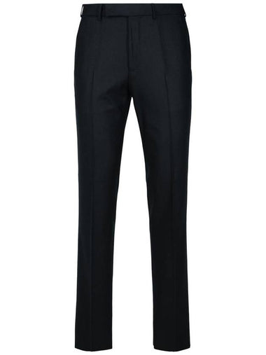 Zegna Black Wool Pants - ERMENEGILDO ZEGNA - BALAAN 1