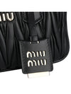 Matelasse Nappa Leather Tote Bag Black - MIU MIU - BALAAN 9