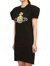 ORB Plain Logo Short Dress Black - VIVIENNE WESTWOOD - BALAAN 5