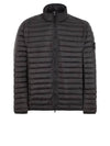 Wappen Patch Lightweight Down Padding Dark Grey - STONE ISLAND - BALAAN 2