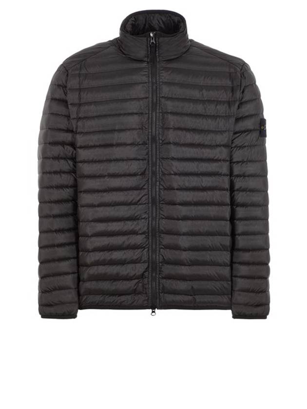 Wappen Patch Lightweight Down Padding Dark Grey - STONE ISLAND - BALAAN 2