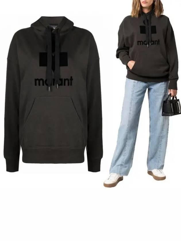 21FW Women s Logo Hoodie Black SW0031 00M017E FB 1018412 - ISABEL MARANT - BALAAN 1