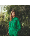 Crop Hoodie Green - THE GREEN LAB - BALAAN 3