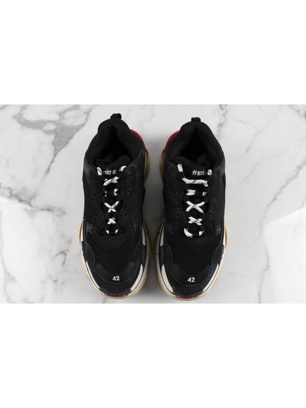 Triple S Black Red 42 270 - BALENCIAGA - BALAAN 9