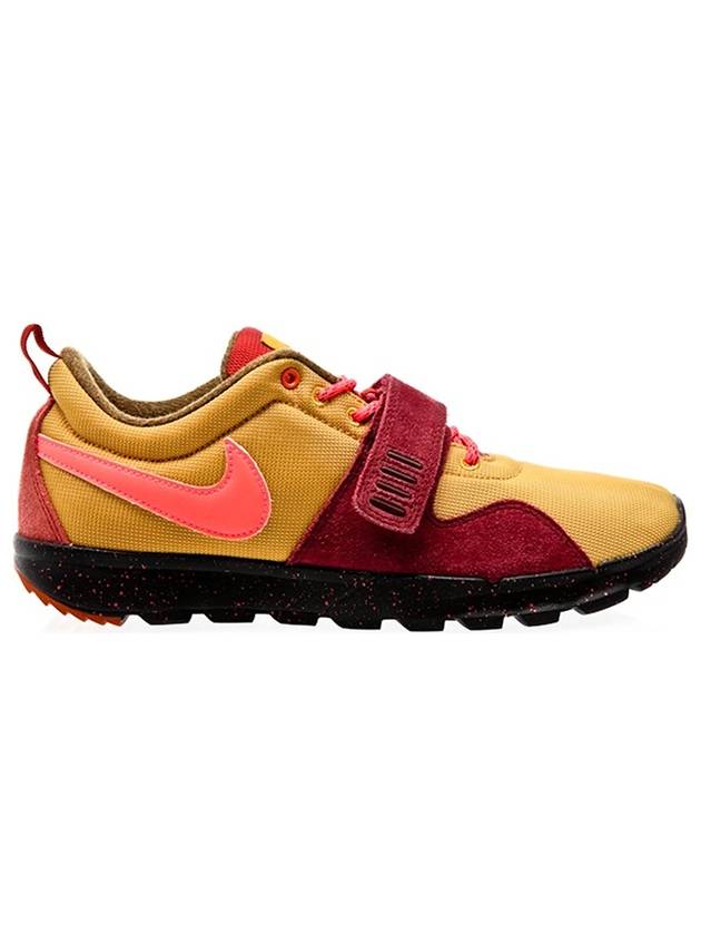 SB Poler Trainer Low Top Sneakers Vivid Sulfur Red - NIKE - BALAAN 1