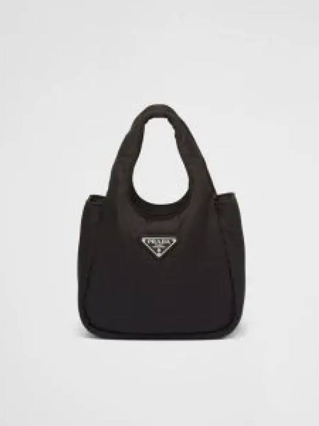 Soft Padded Re-Nylon Mini Bag Black - PRADA - BALAAN 2