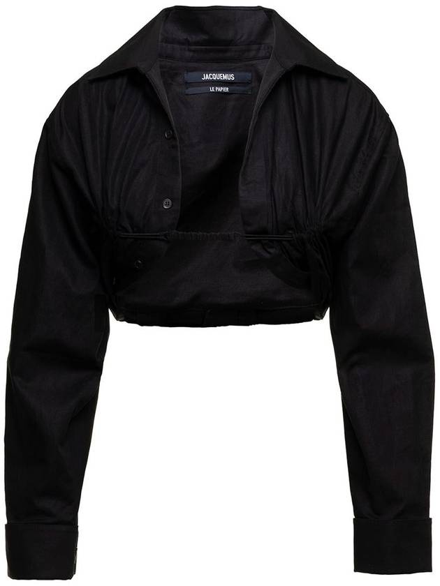 Shirt 223SH0141064990 Black - JACQUEMUS - BALAAN 2