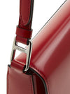 Brushed Leather Femme Bag Scarlet - PRADA - BALAAN 9