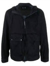 Men's Detachable Goggle Hooded Jacket Black - CP COMPANY - BALAAN 2