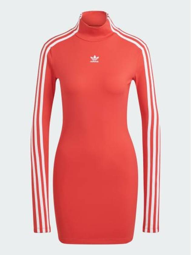 Adilenium Tight Long Sleeve Short Dress Red - ADIDAS - BALAAN 2