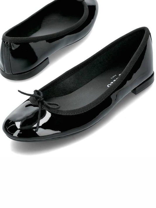 Cendrillon Sole Rubber Ballerina Black - REPETTO - BALAAN 2