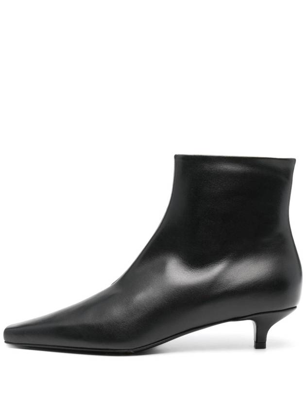 Slim Point Toe Middle Boots Black - TOTEME - BALAAN 2