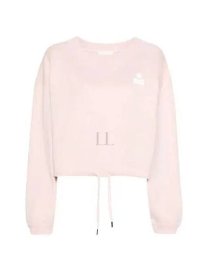 Margo Logo Crop Sweatshirt Rose - ISABEL MARANT - BALAAN 2