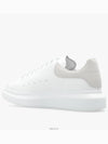 Oversized Leather Low Top Sneakers White - ALEXANDER MCQUEEN - BALAAN 5